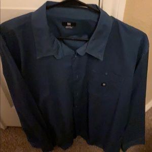 DC blue dress shirt. Blue